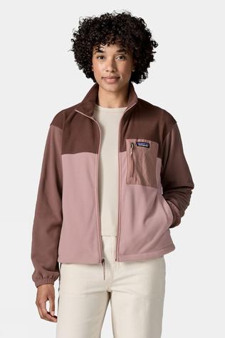 Womens Micro D Patch Pocket Fleece Jacket