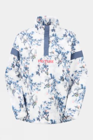 Womens Velora Printed Half Snap Fleece