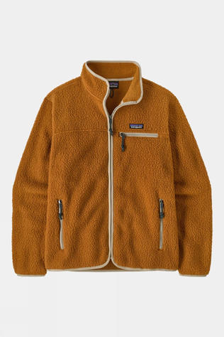 Mens Retro Pile Fleece Jacket