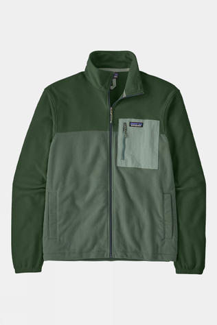 Mens Micro D Patch Pocket Fleece Jacket
