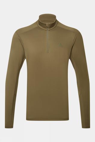 Mens Cerrig Long Sleeve Zip Base Layer Top