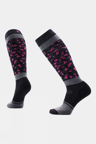 Womens Snowboard Targeted Cushion Wild Blossom OTC Ski Socks