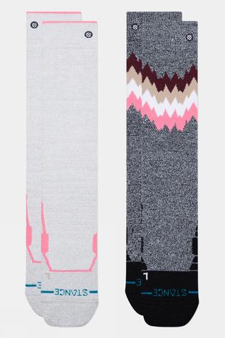 Kids Mid Poly Snow Socks (2 Pack)