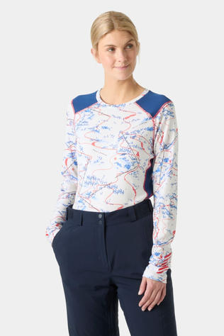 Womens Active LIFA Crew Base Layer Top