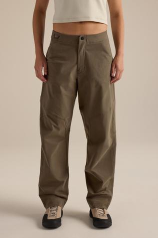 Womens Clarkia Cotton Wide Leg Trousers