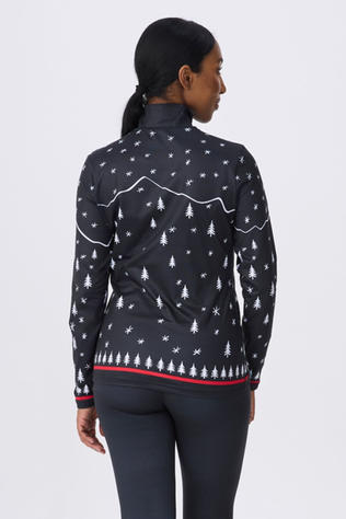 Womens Winter Apres Base Layer Top 