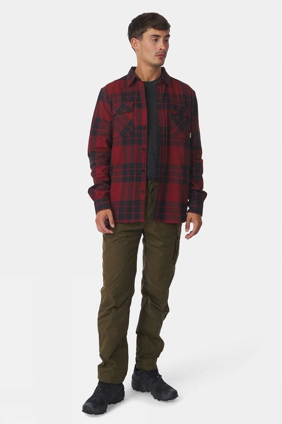 Ayacucho Mens Bergen Waxed Trousers Military Olive