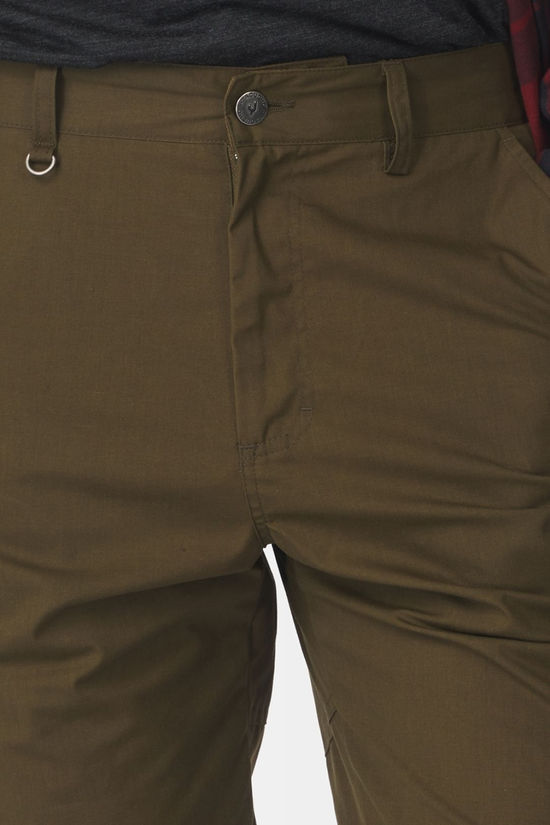 Ayacucho Mens Bergen Waxed Trousers Military Olive