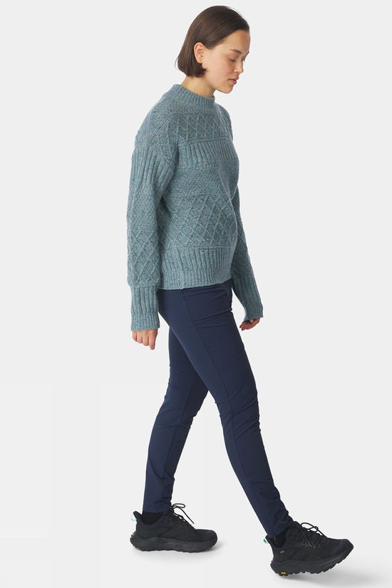Ayacucho Womens Delta Hybrid Hiking Leggings Navy