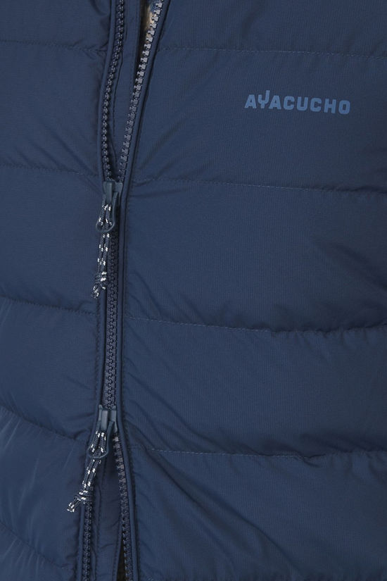Ayacucho Womens Adventure Lightweight Down Jacket Navy