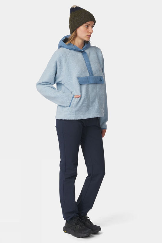 Ayacucho Womens Texel Half Zip Fleece Niagara Blue