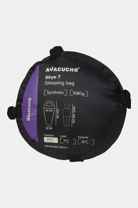 Ayacucho Skye 7°C Sleeping Bag - Long Darkest Spruce/Moon Mist