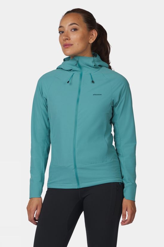Ayacucho Womens Mountain Insulated Softshell Jacket Teal