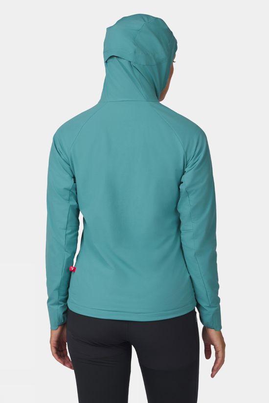 Ayacucho Womens Mountain Insulated Softshell Jacket Teal