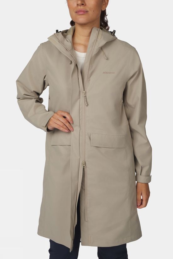 Ayacucho Womens Finch Parka Trenchcoat