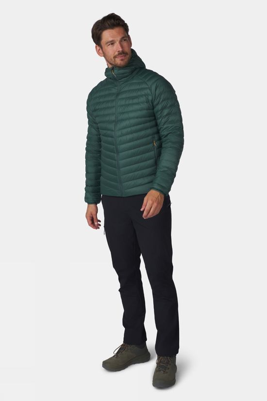 Ayacucho Mens Mountain Lightweight Down Jacket Jungle Green