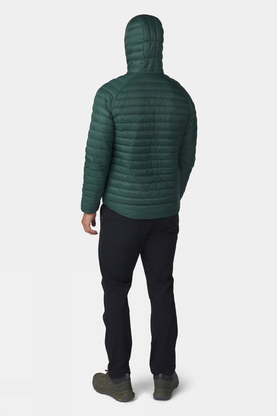 Ayacucho Mens Mountain Lightweight Down Jacket Jungle Green