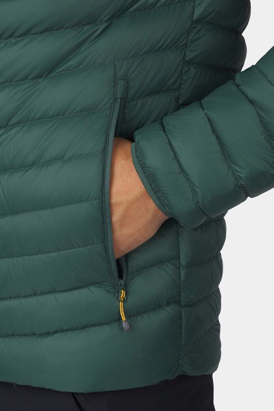 Ayacucho Mens Mountain Lightweight Down Jacket Jungle Green