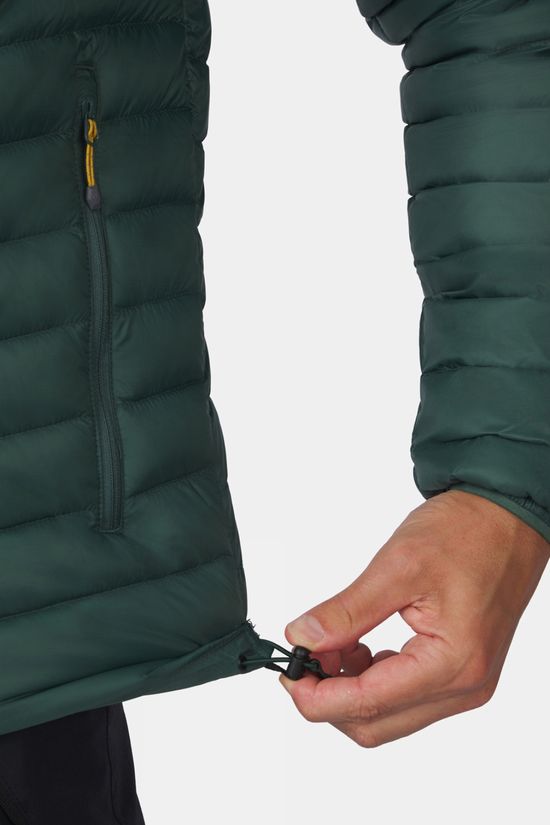 Ayacucho Mens Mountain Lightweight Down Jacket Jungle Green