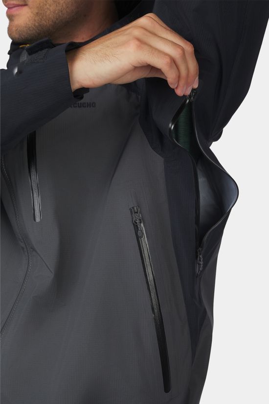 Ayacucho Mens Mountain Peak 3L Jacket Black