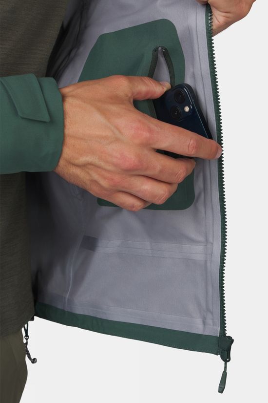 Ayacucho Mens Mountain 3L Jacket Jungle Green