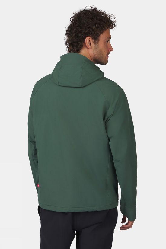 Ayacucho Mens Mountain Insulated Softshell Jacket Jungle Green