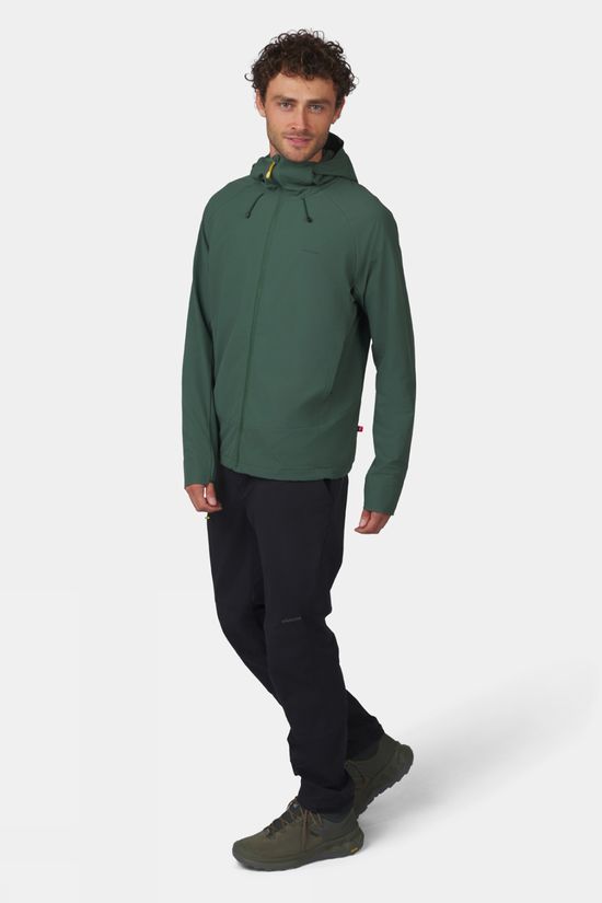 Ayacucho Mens Mountain Insulated Softshell Jacket Jungle Green