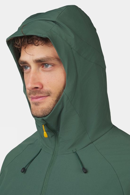 Ayacucho Mens Mountain Insulated Softshell Jacket Jungle Green