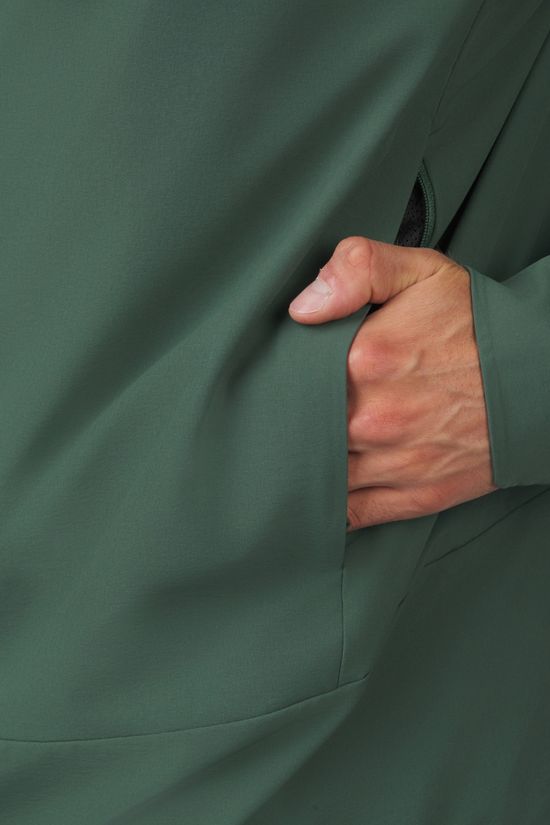 Ayacucho Mens Mountain Insulated Softshell Jacket Jungle Green