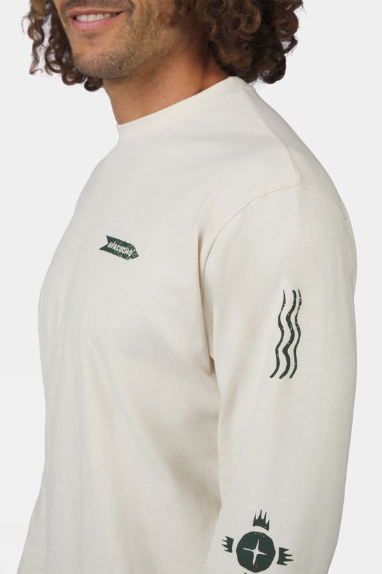 Ayacucho Mens Trailfinder Long Sleeve T-Shirt Turtledove
