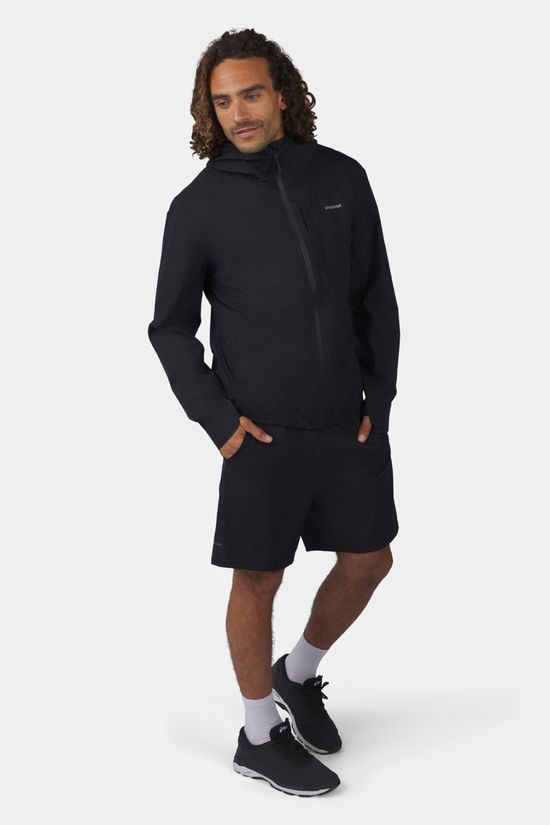 Ayacucho Mens Rio 2-In-1 Running Shorts Black