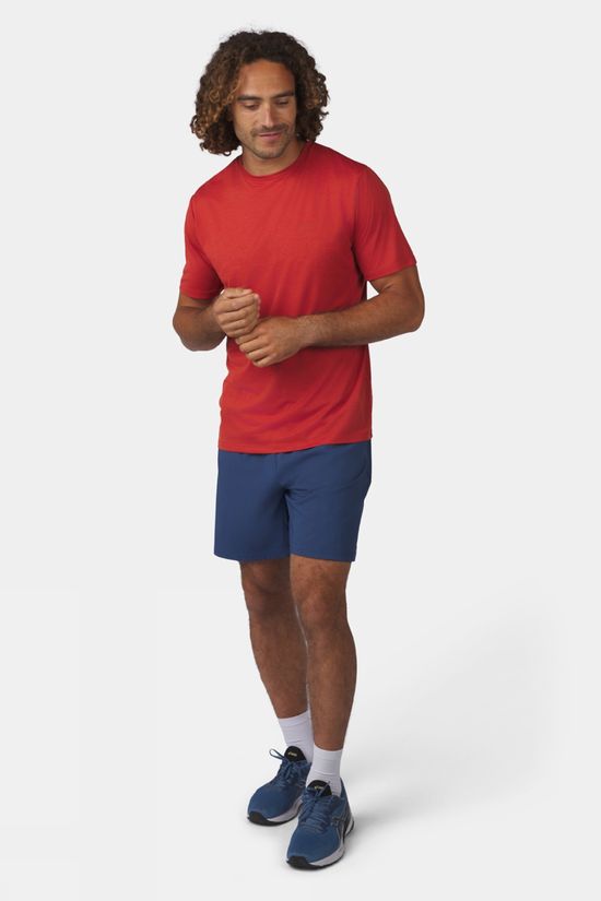 Ayacucho Mens Berlin Technical Running Shorts Sargasso Sea