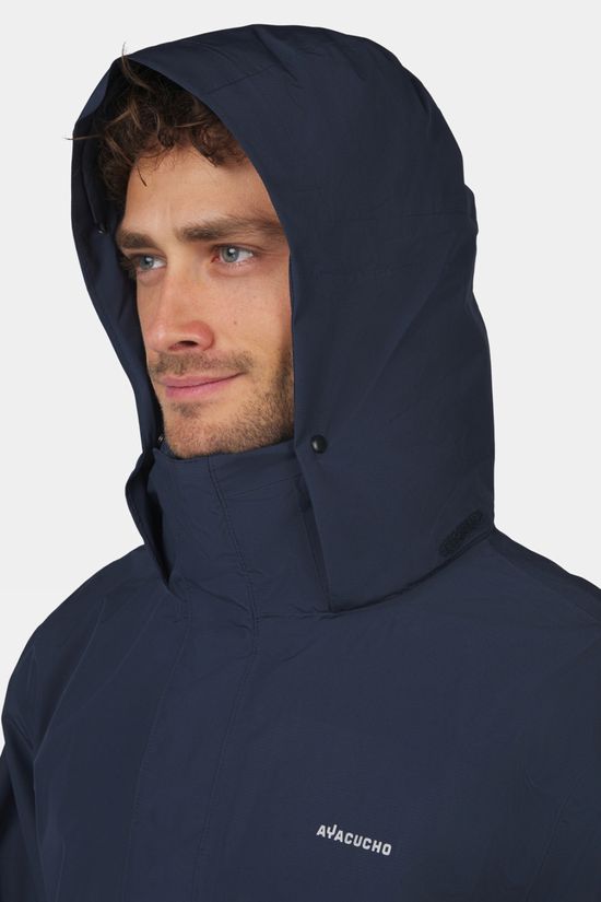 Ayacucho Mens Adventure Jacket II Navy/Elmwood
