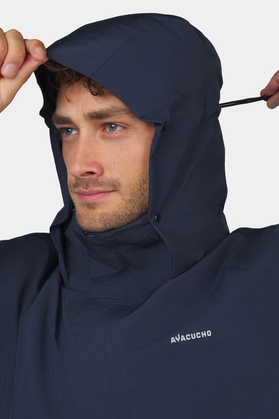 Ayacucho Mens Adventure Jacket II Navy/Elmwood