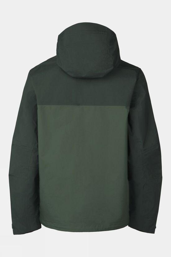 Ayacucho Mens Mountain Peak 3L Jacket Jungle Green Te