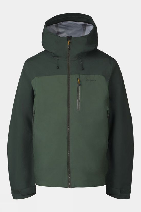 Ayacucho Mens Mountain Peak 3L Jacket Jungle Green Te