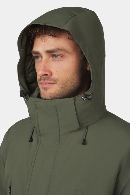 Ayacucho Mens Highland Winter Parka IV Moss