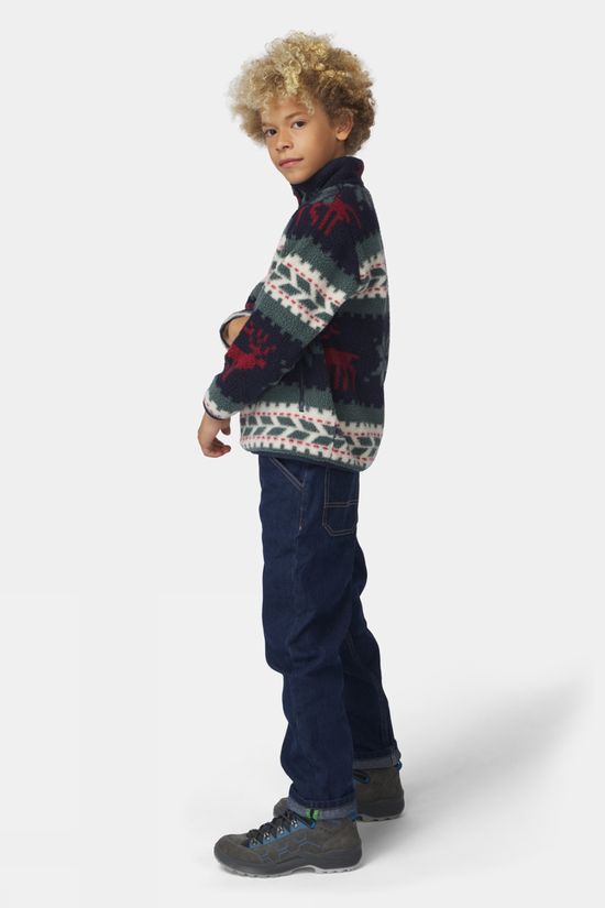 Ayacucho Kids Colorado Half Zip Fleece Sundried Tomato Combo