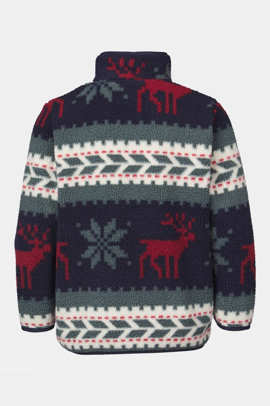 Ayacucho Kids Colorado Half Zip Fleece Sundried Tomato Combo