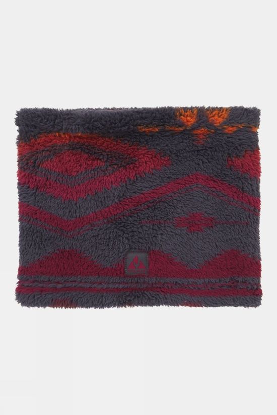 Ayacucho Kids Cuddlewrap Highloft Printed Neck Gaiter Andesite / Oxblood Combo