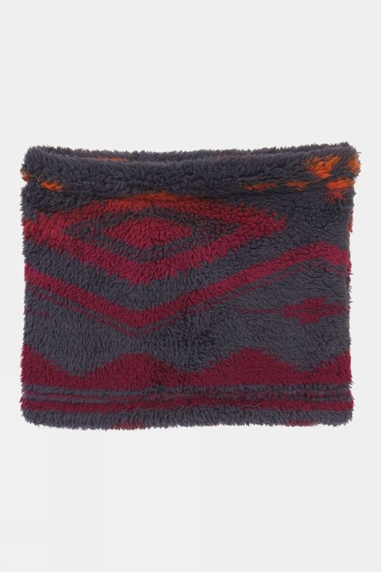 Ayacucho Kids Cuddlewrap Highloft Printed Neck Gaiter Andesite / Oxblood Combo