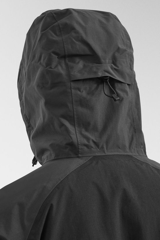 The North Face Mens Stratos Hooded Jacket Tnf Black-Meld Grey-Asphalt Grey-Npf