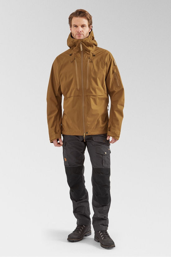 Fjallraven Mens Keb Eco-Shell Jacket Chestnut