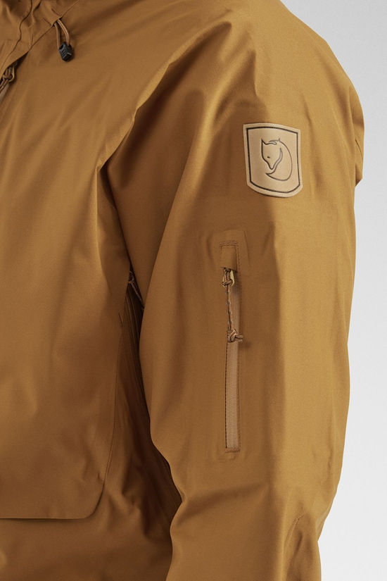 Fjallraven Mens Keb Eco-Shell Jacket Chestnut