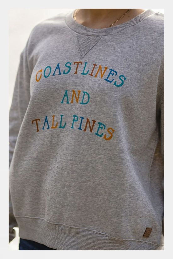 Passenger Womens Voyage Recycled Sweatshirt Grey Marl