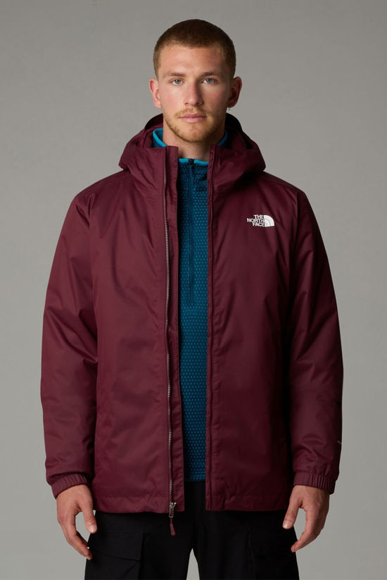 The North Face Mens Quest Insulated Jacket Alpine Plum Dark Heather