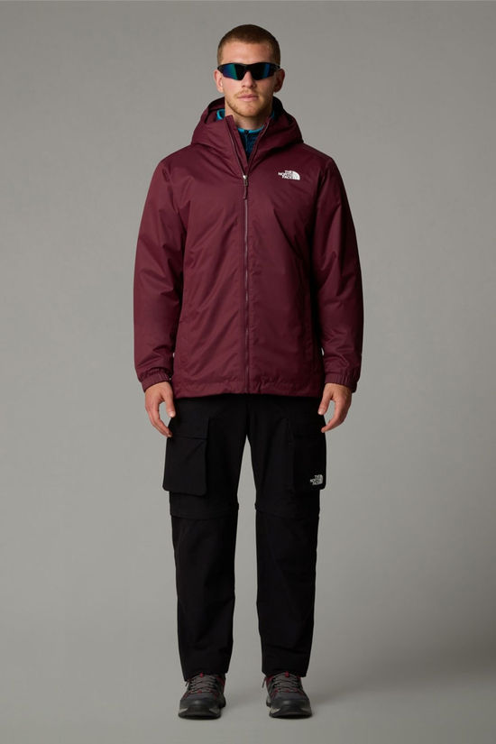 The North Face Mens Quest Insulated Jacket Alpine Plum Dark Heather