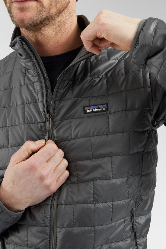 Patagonia Mens Nano Puff Jacket Forge Grey