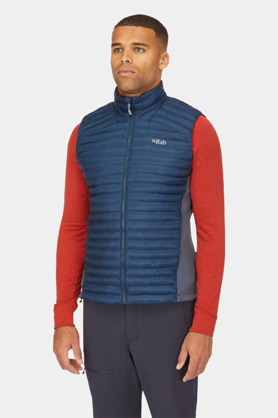 Rab Mens Cirrus Flex 2.0 Vest Tempest Blue