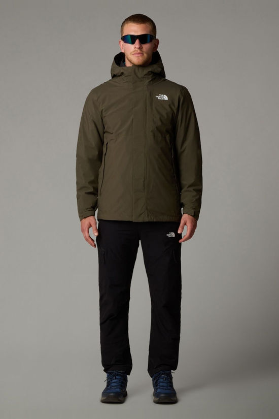 The North Face Mens Carto Triclimate 3-In-1 Jacket New Taupe Green-Tnf Black-Npf